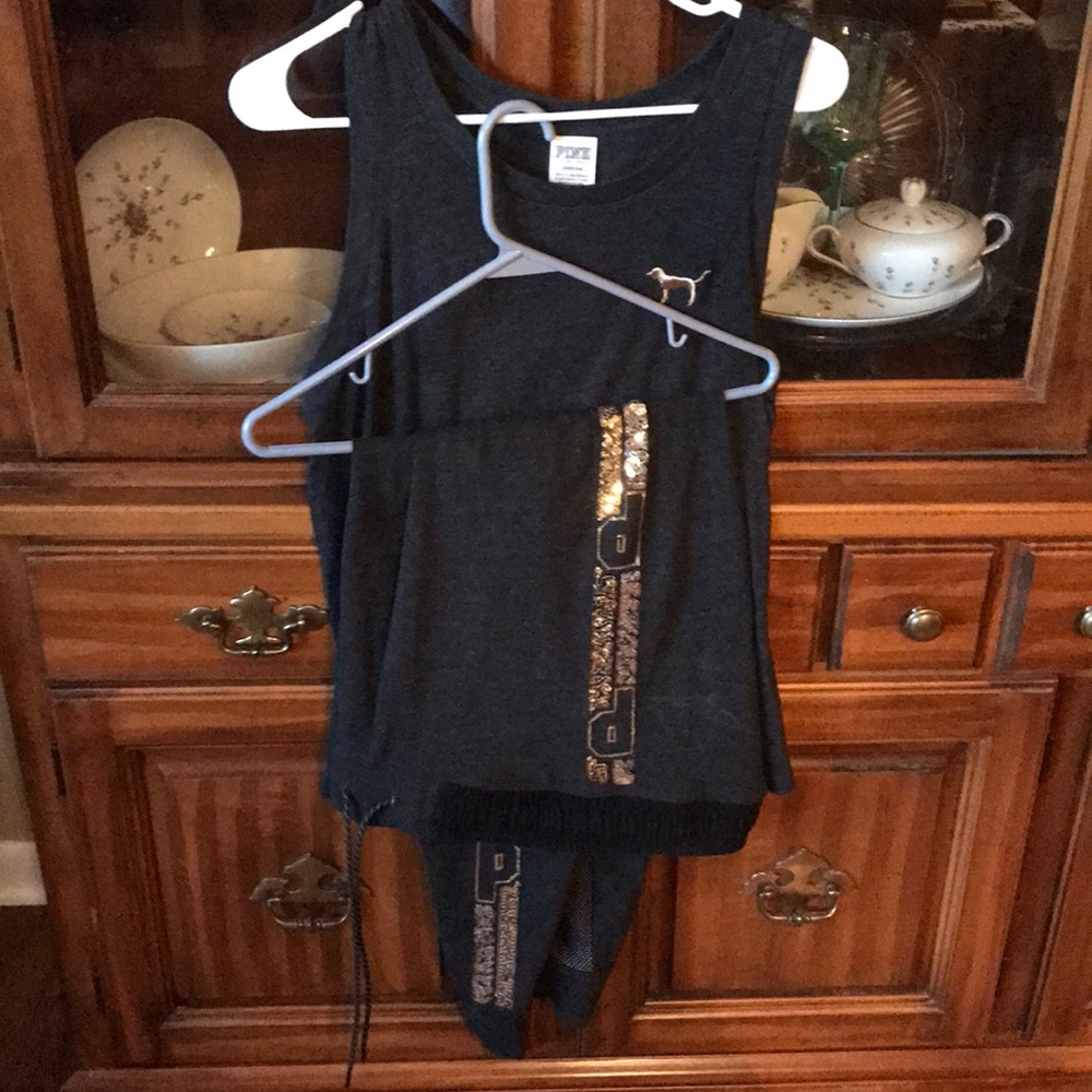 Victoria secret tank top with pant
